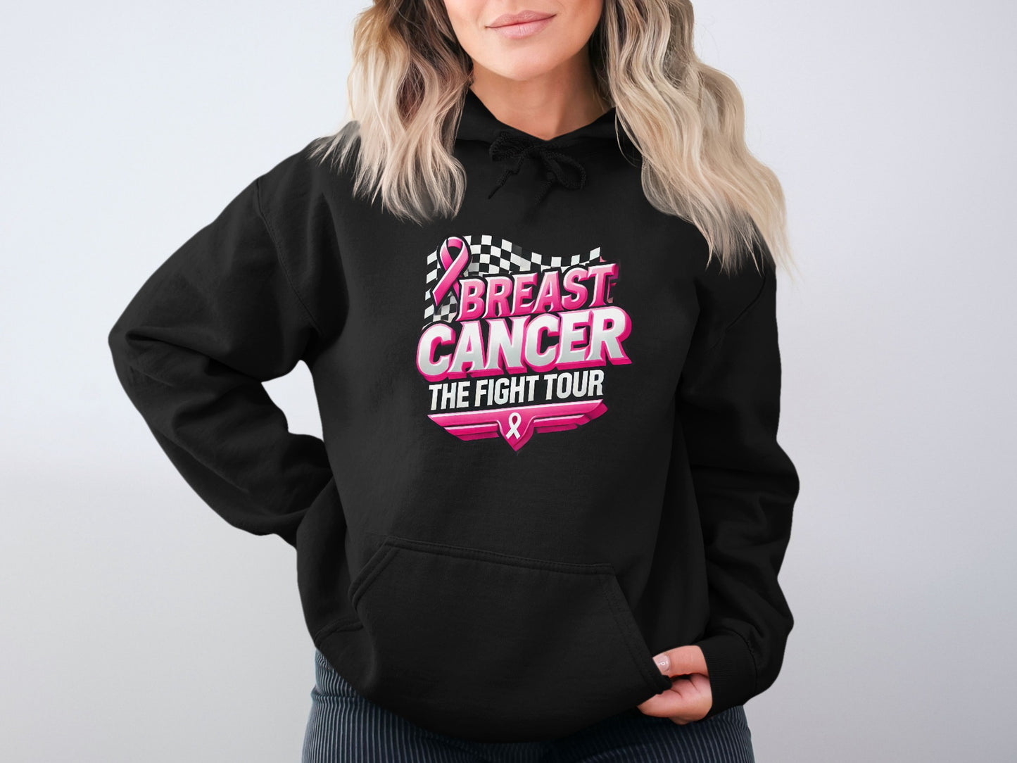 Breast Cancer The Fight Tour Graphic Hoodie product