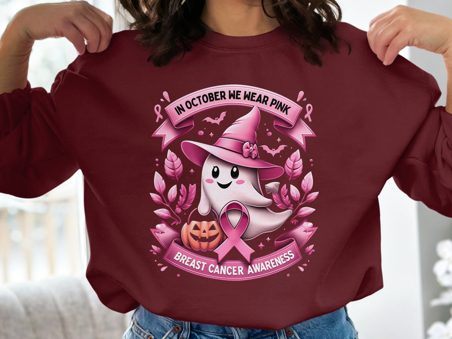 Breast Cancer Awareness In October Sweatshirt product type