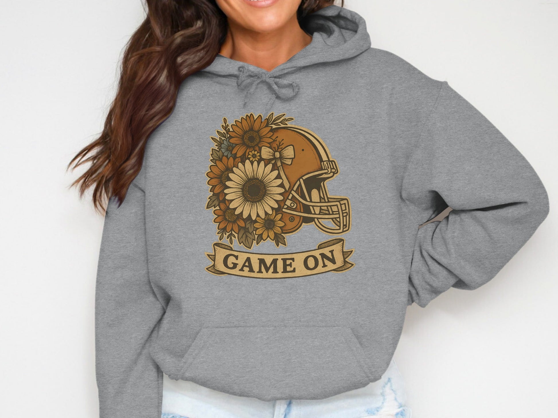 Game On Football Helmet Graphic Hoodie product