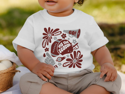 Tis the Season Game Day Holiday Toddler Shirt product