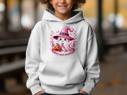 Adorable Breast Cancer Awareness Ghost Hoodie product