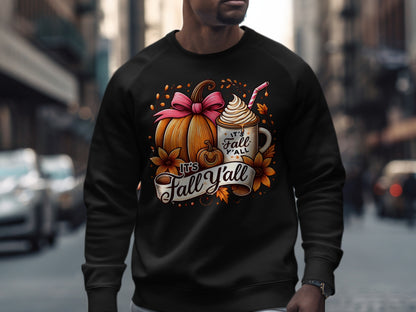 It's Fall Y'all Pumpkin and Coffee Mug Sweatshirt product