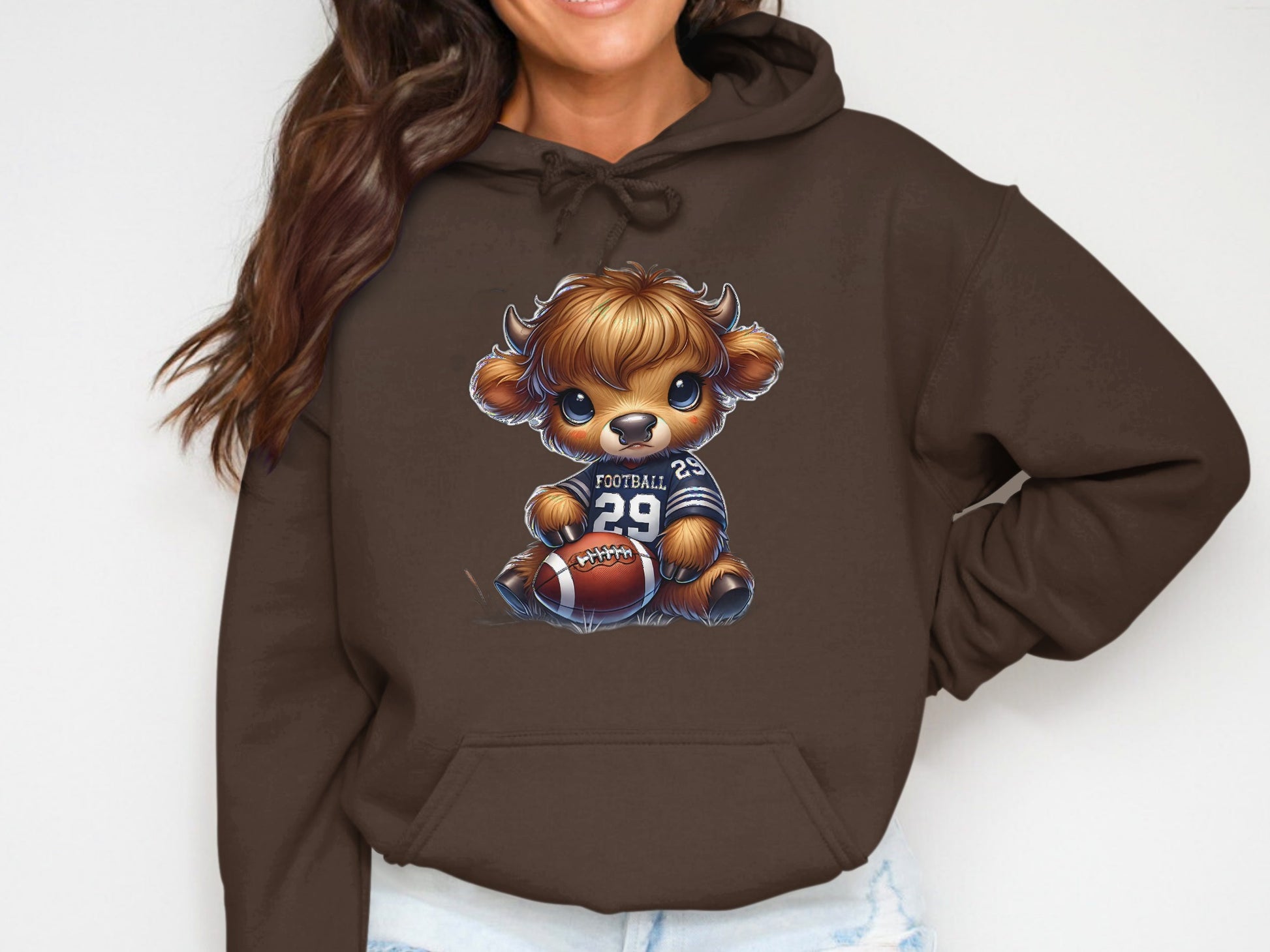 Adorable Football Teddy Bear Hoodie product type