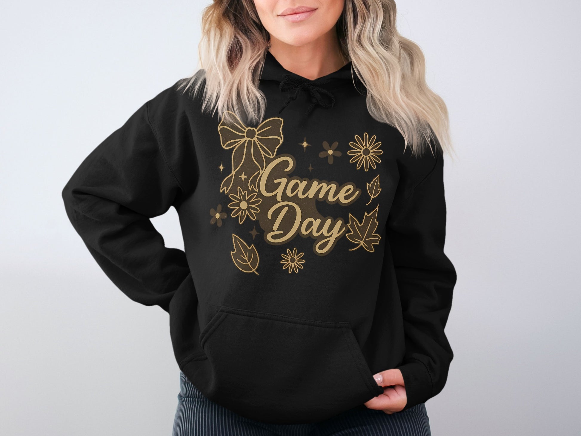 Game Day Floral Graphic Women's Hoodie product