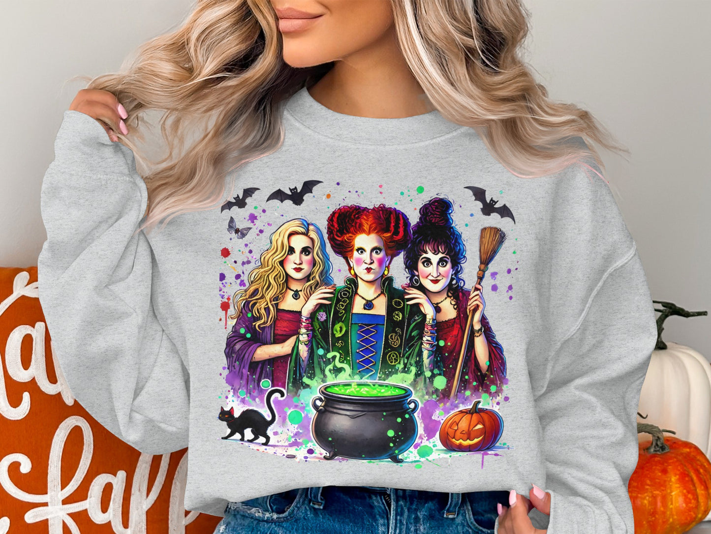 Magical Halloween Trio Sweatshirt Fun Product