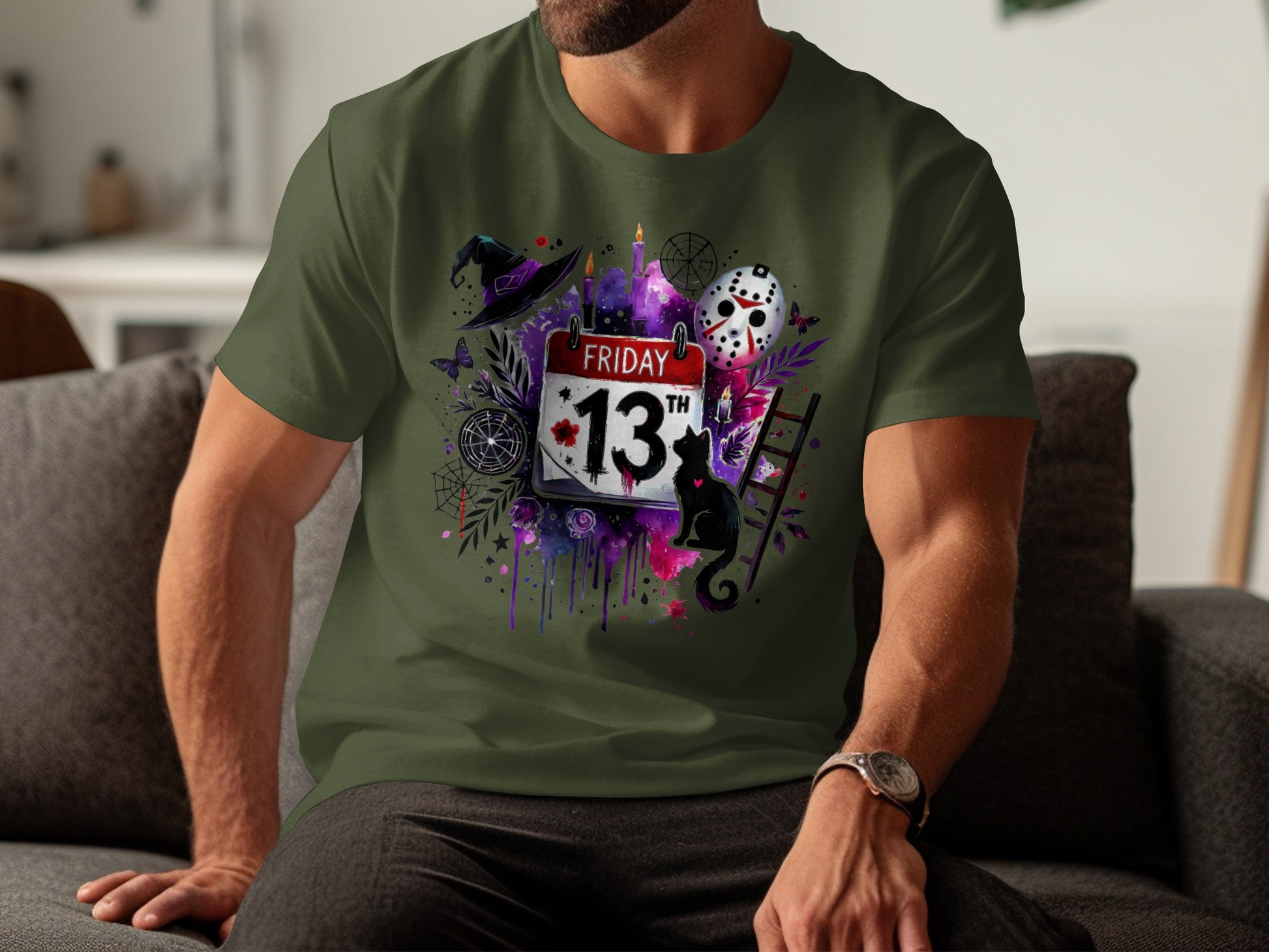 Unique Friday the 13th Graphic T-Shirt product type