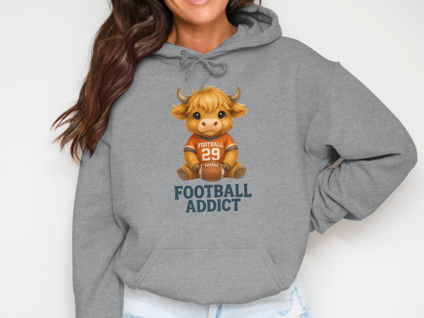 Football Addict Cute Illustration Hoodie product