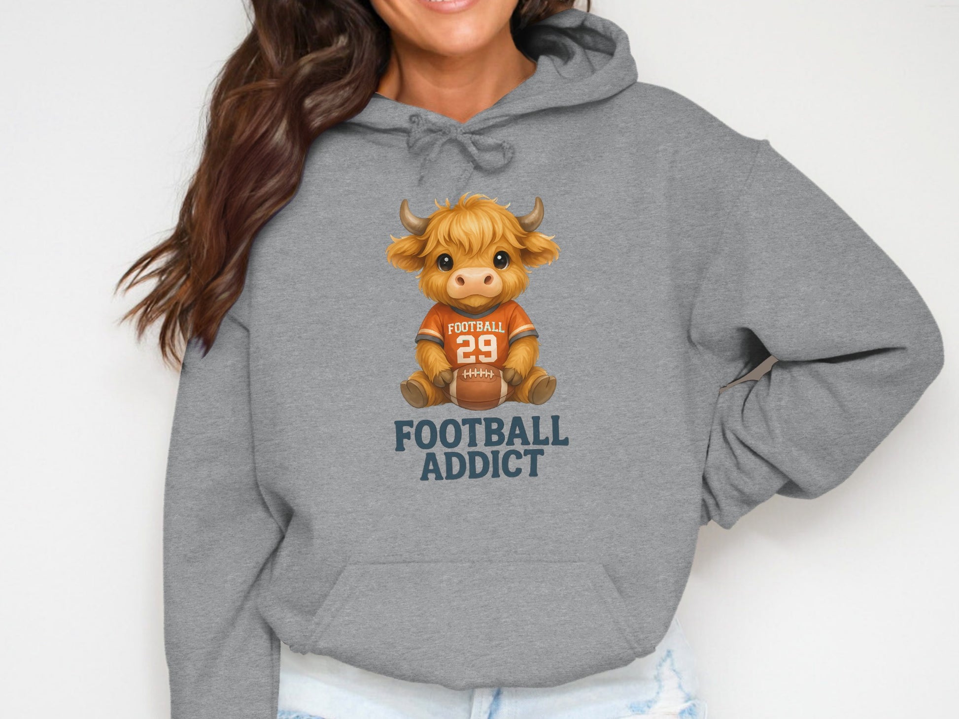 Football Addict Cute Illustration Hoodie product