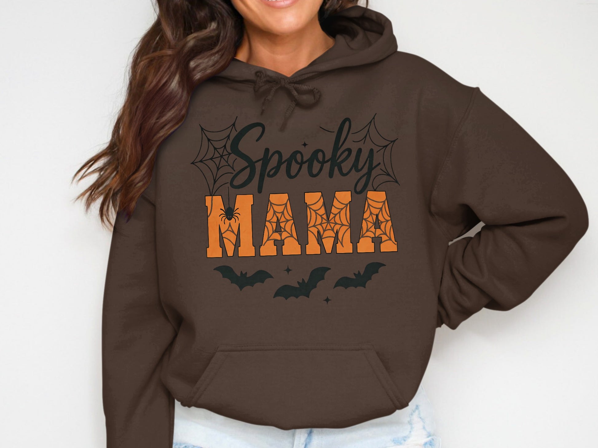 Spooky Mama Halloween Themed Graphic Hoodie product