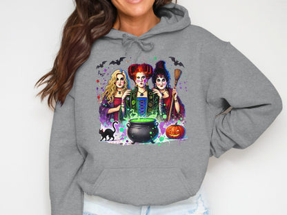 Halloween Witches Hoodie Witch Sisters Inspired Product
