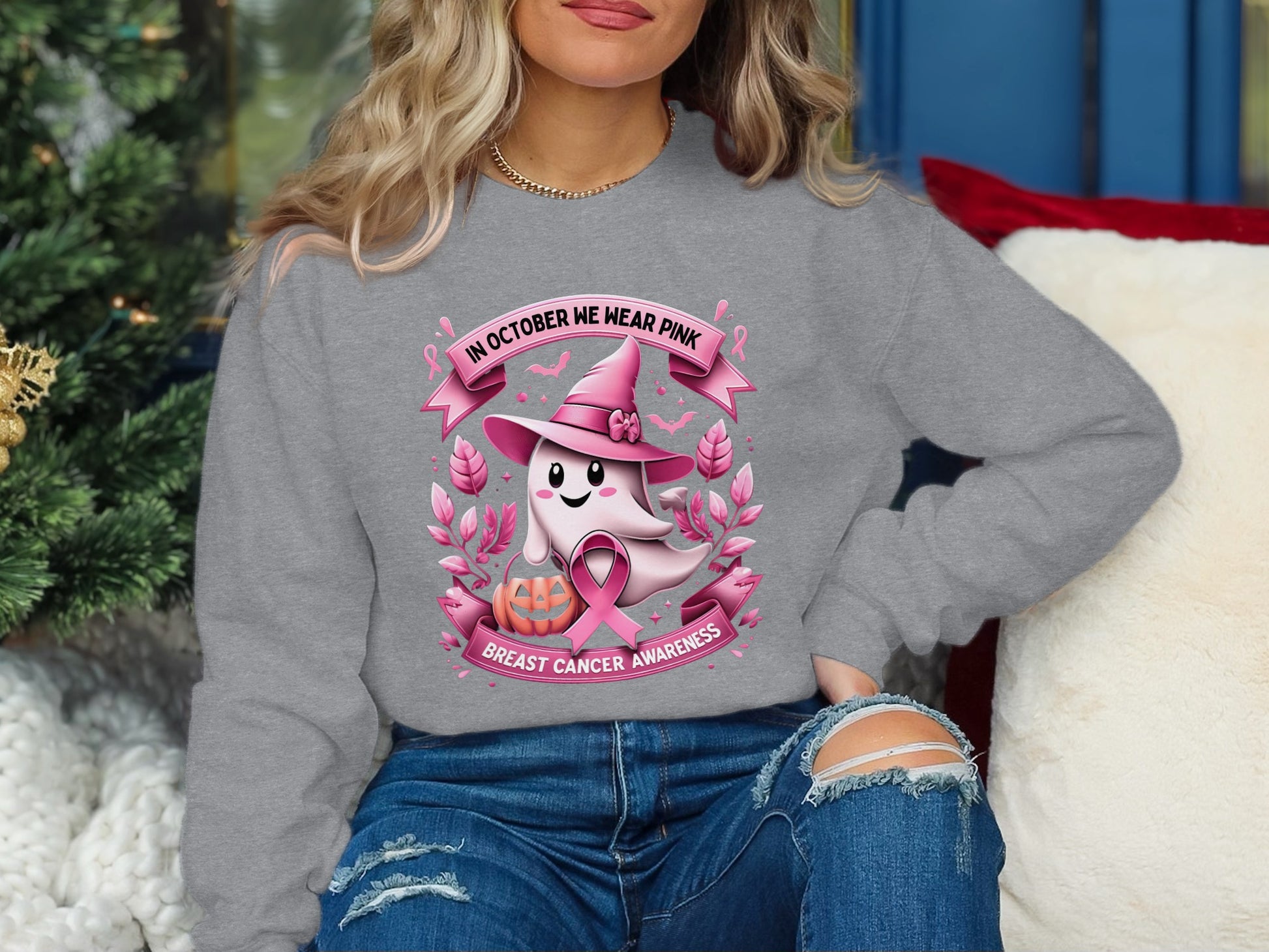In October We Wear Pink Breast Cancer Awareness product