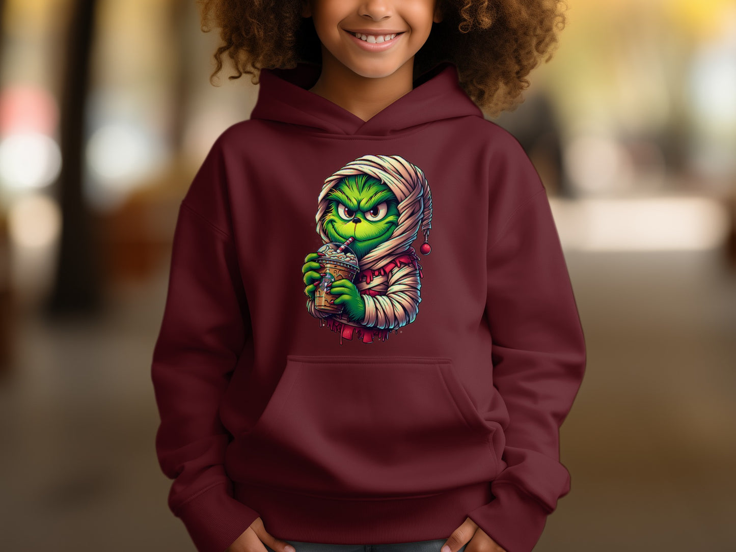 Cute Cozy Creature Drinking Hot Cocoa Hoodie product