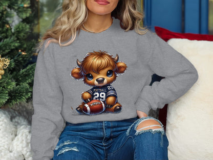 Adorable Football Puppy Graphic Long Sleeve product type