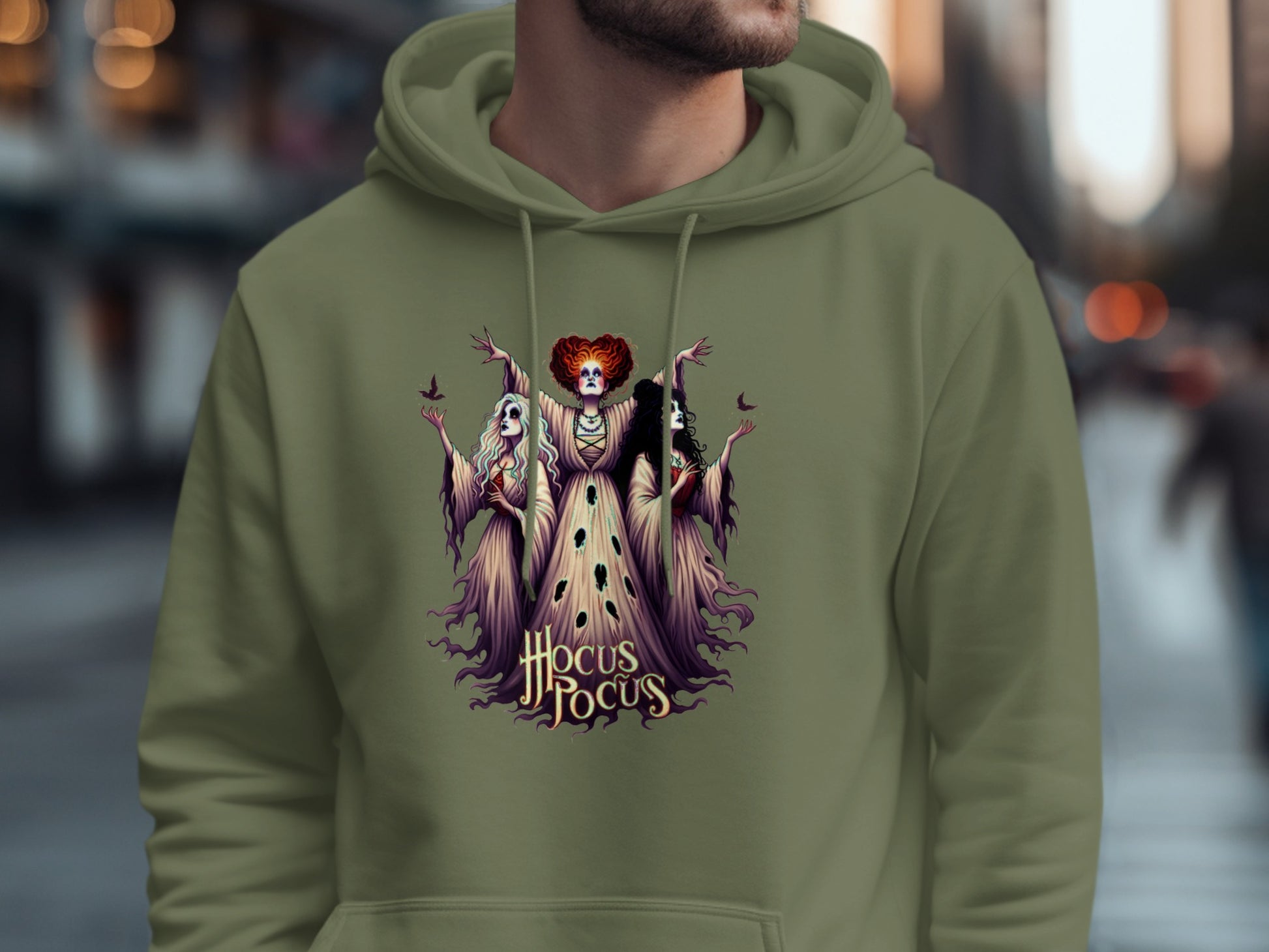 Hocus Pocus Hoodie with Halloween Witch Design product