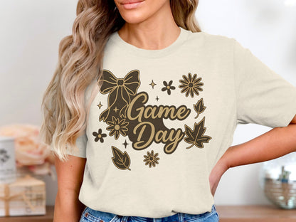 Game Day Graphic Tee Shirt Women Fashionable product type