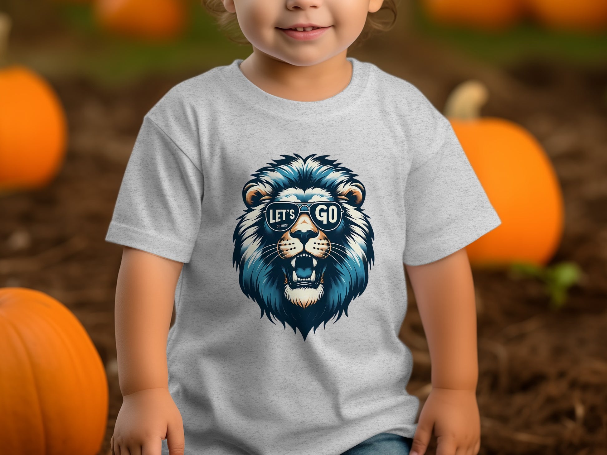 Let's Go Lion Graphic Toddler T-Shirt product type