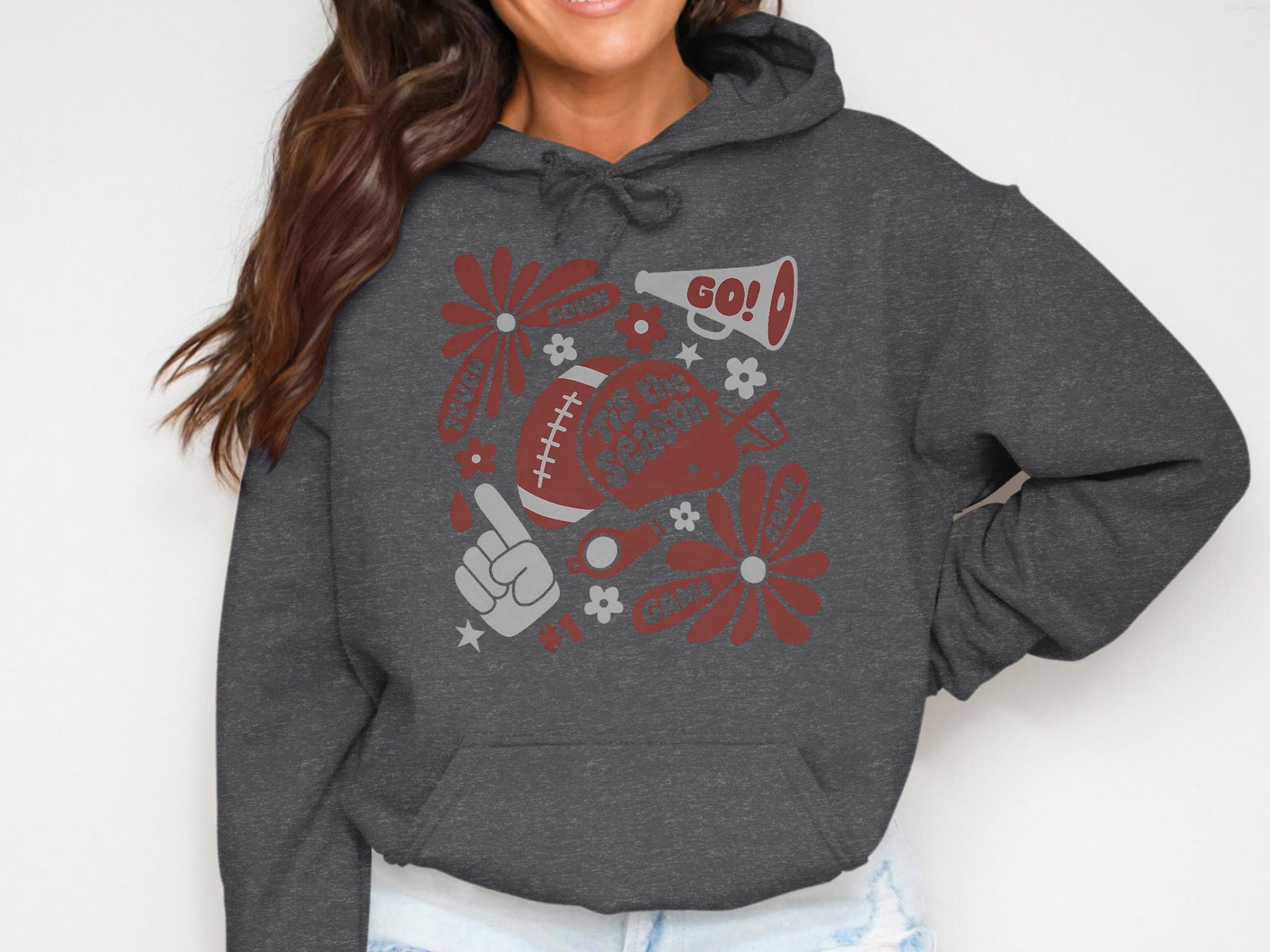 Football Game Day Graphic Printed Hoodie product