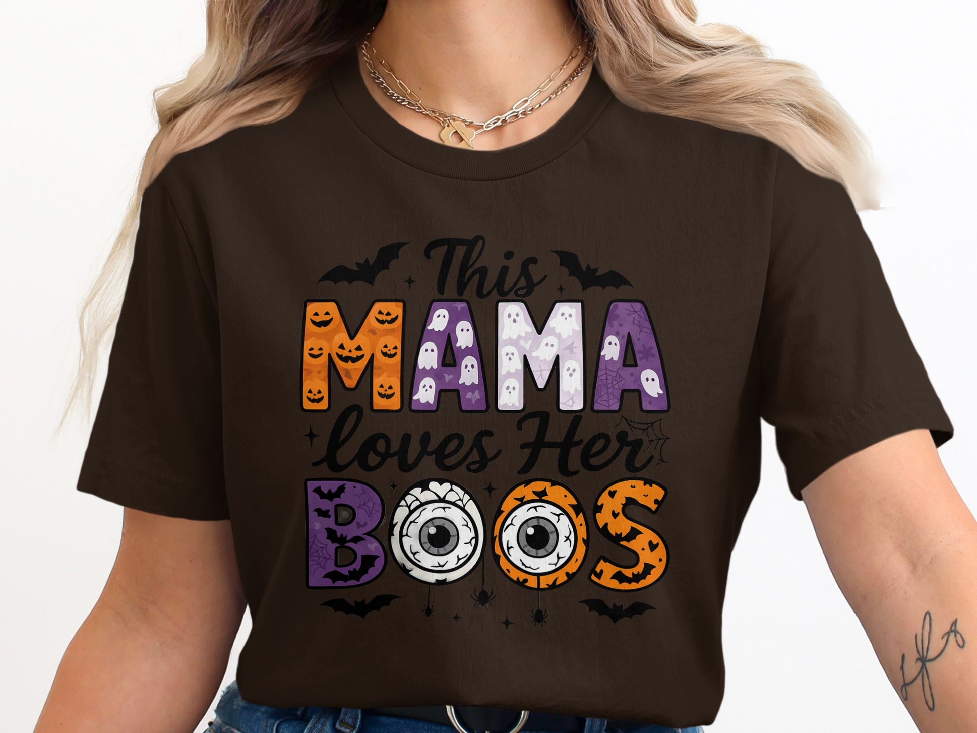 This Mama Loves Her Boos Halloween Themed Shirt Product Type