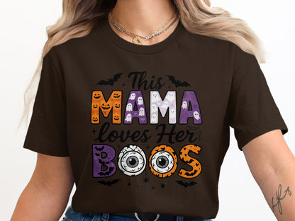 This Mama Loves Her Boos Halloween Themed Shirt Product Type