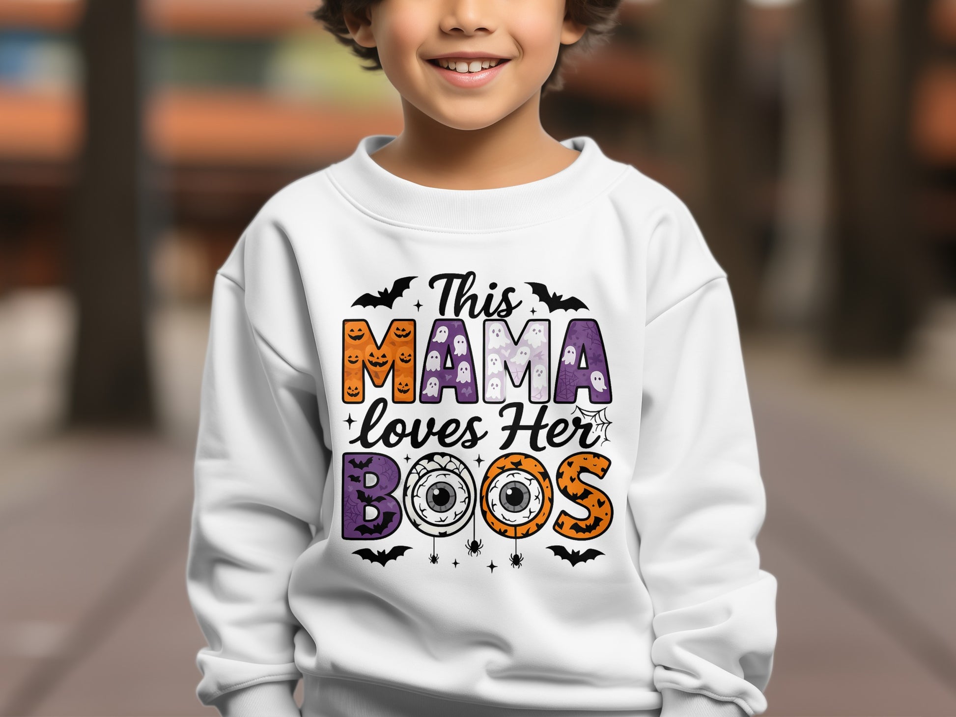 This Mama Loves Her Boos Halloween Themed Product