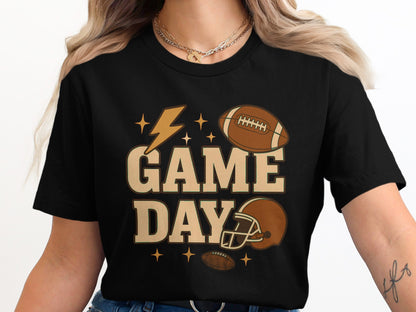 Game Day Football Graphic T-Shirt product type