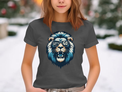 Let's Go Lion Graphic Printed T-Shirt product type