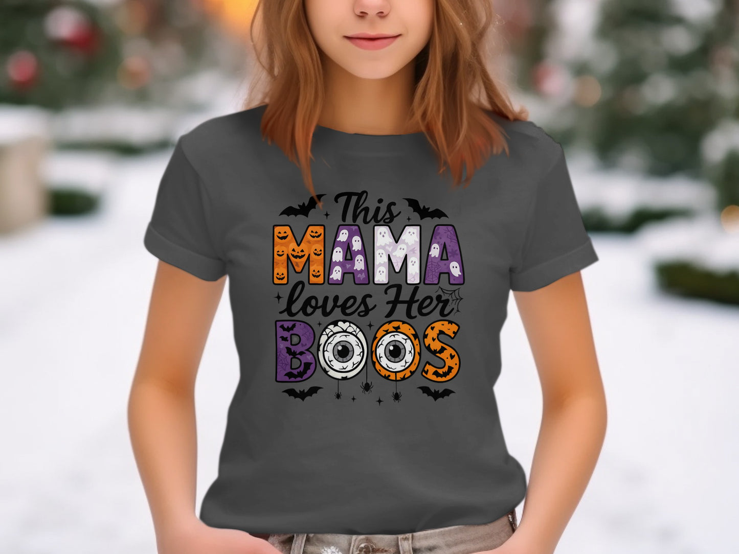 This Mama Loves Her Boos T-shirt product