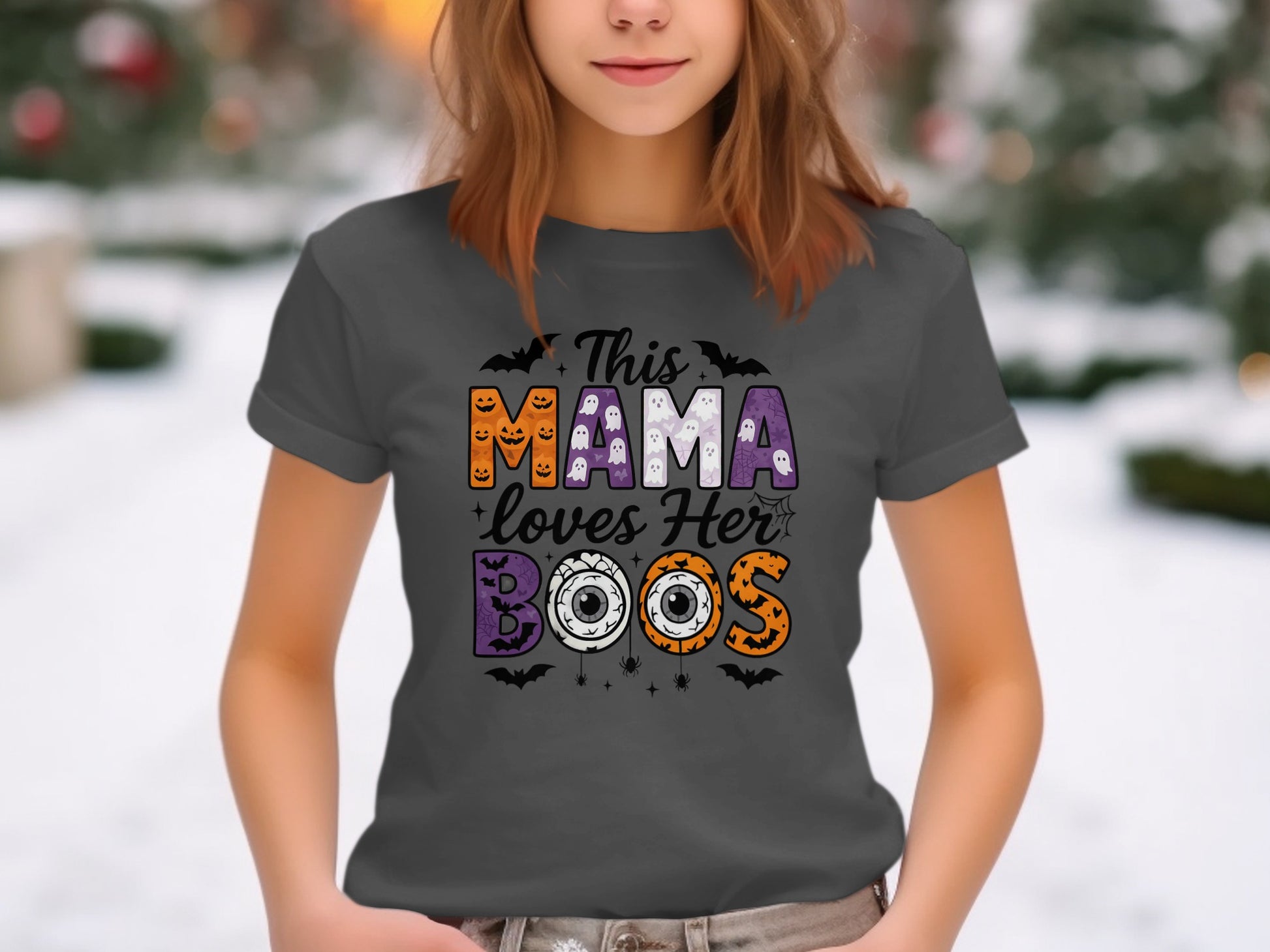 This Mama Loves Her Boos T-shirt product