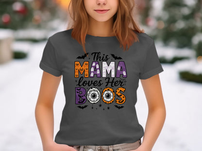 This Mama Loves Her Boos T-shirt product
