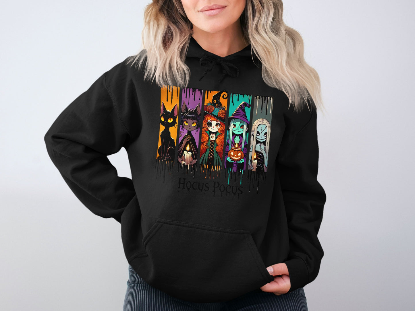 Hocus Pocus Characters Printed Hoodie product