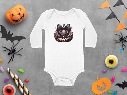 Adorable Halloween Pumpkin Onesie for Babies product type
