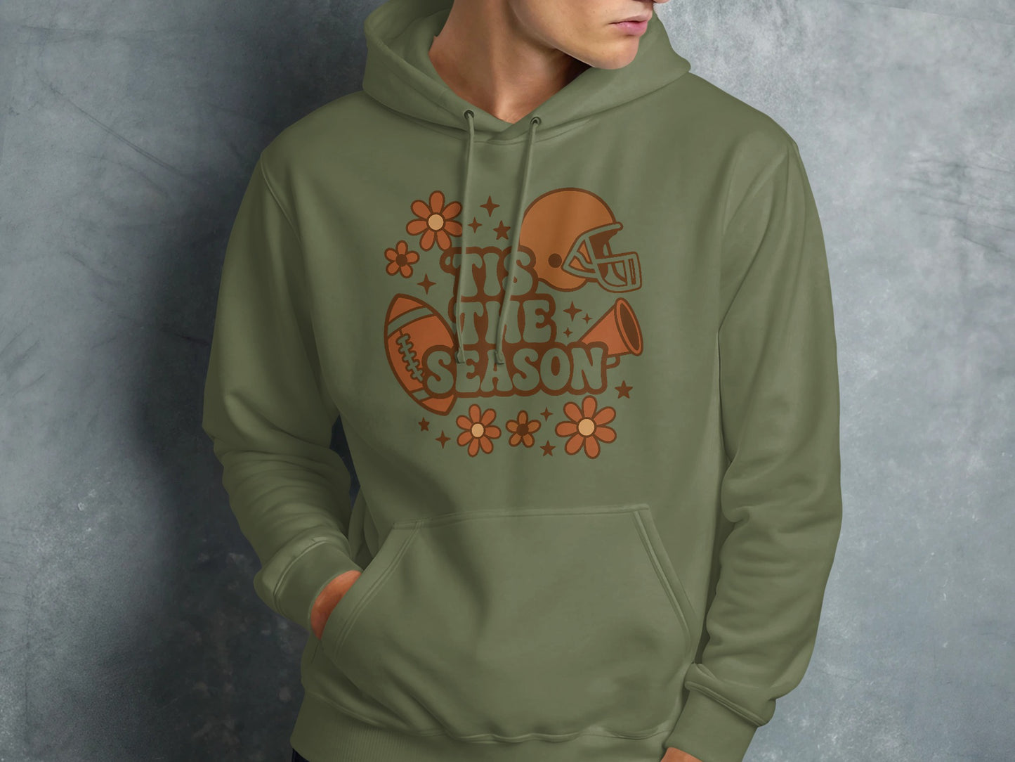 It's Time Season Football Graphic Hoodie product