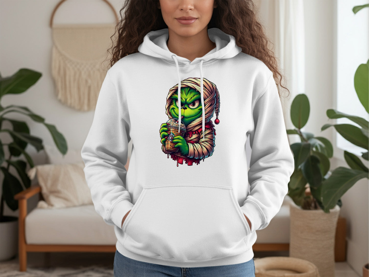 Alien Creature Holding Tiny Earth Hoodie product type