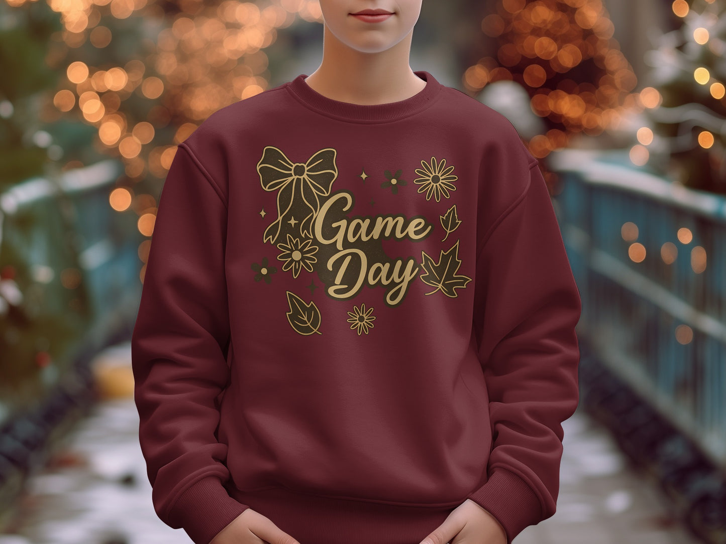 Game Day Festive Graphic Sweatshirt product