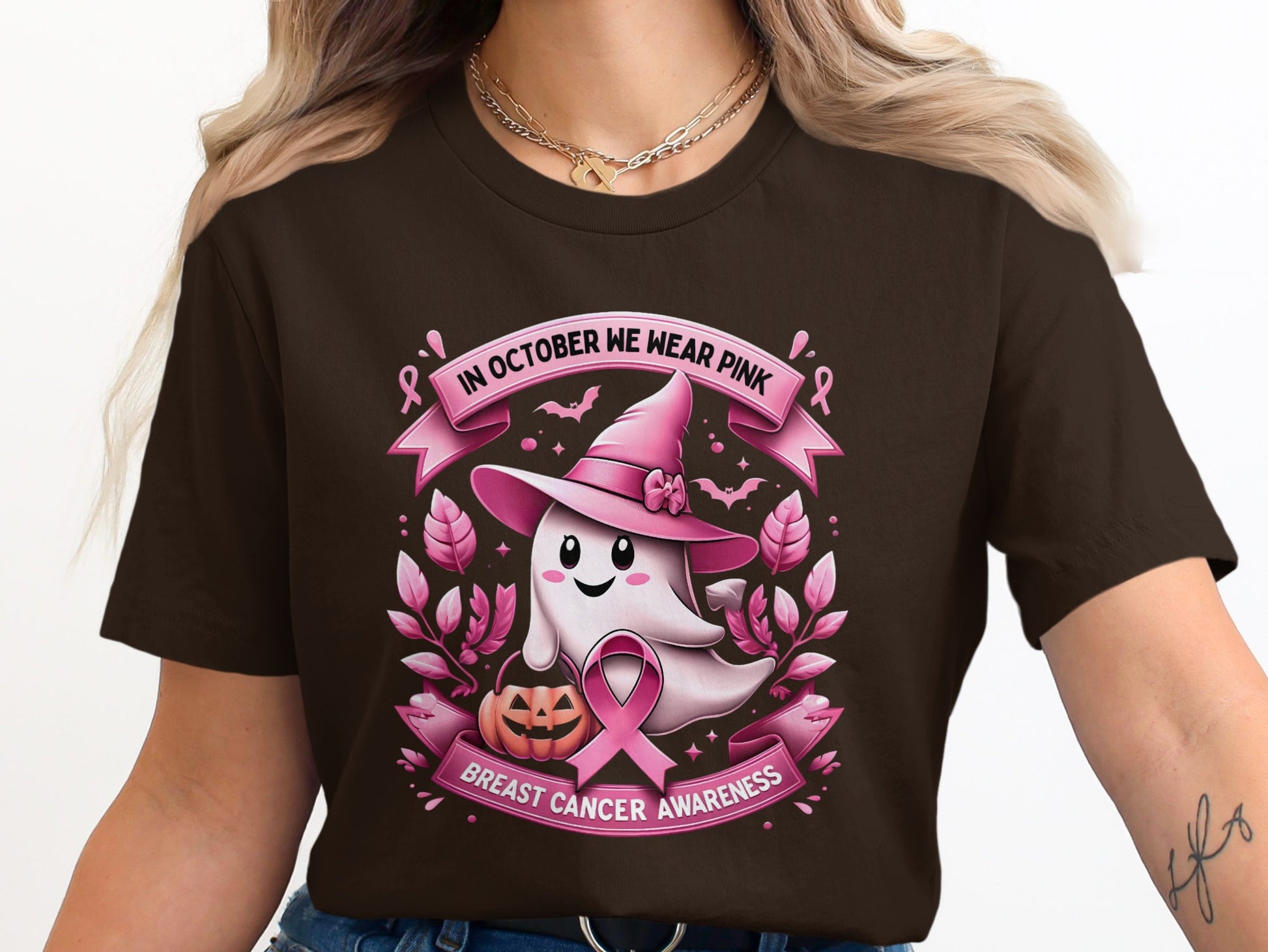 In October We Wear Pink Breast Cancer Awareness product type