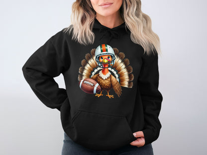 Thanksgiving Football Turkey Hoodie product