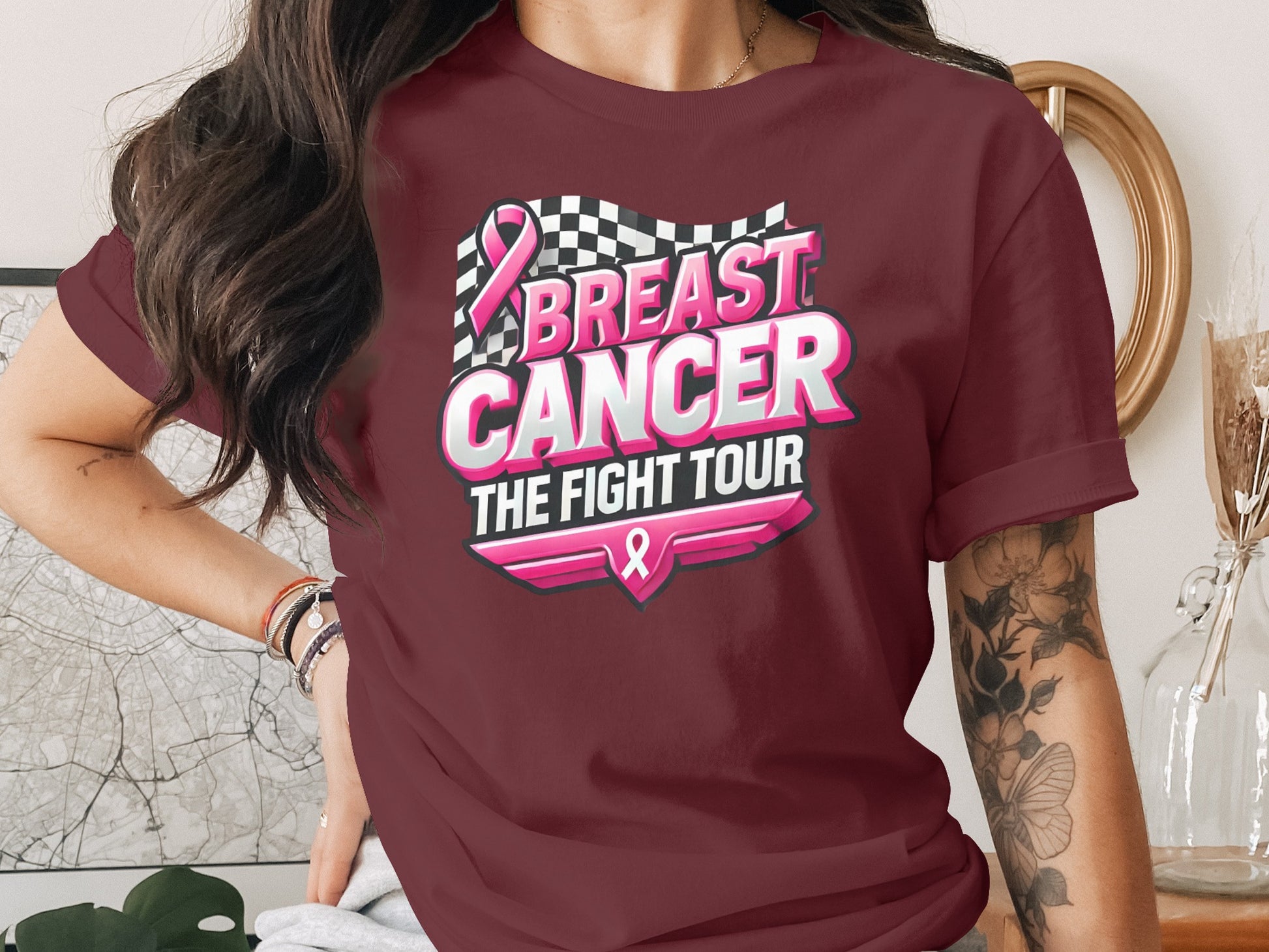 Breast Cancer The Fight Tour Shirt product type