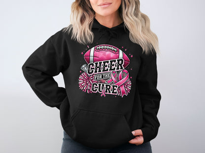 Cheer For The Cure Pink Ribbon Women's Hoodie product