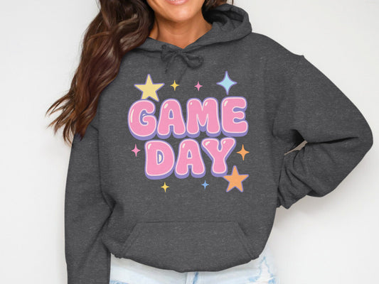 Game Day Graphic Hoodie Casual Fashion product