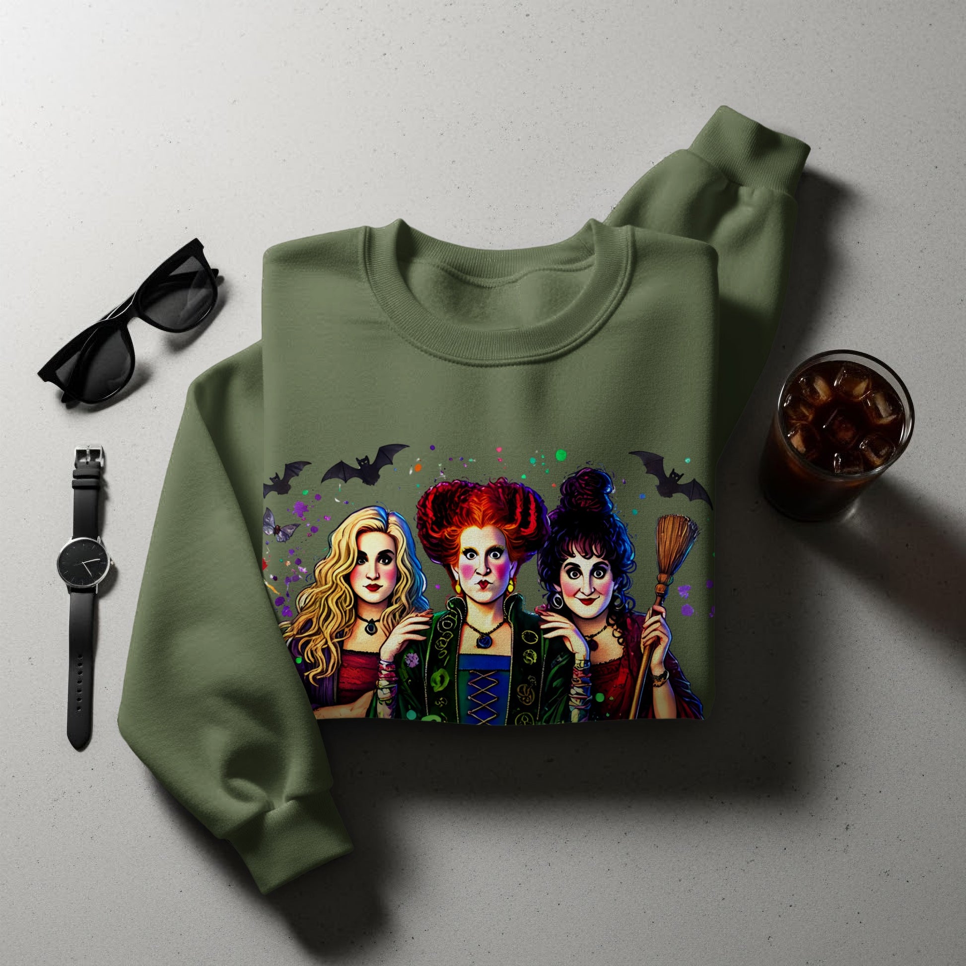 Sanderson Sisters Halloween Themed Sweatshirt product type