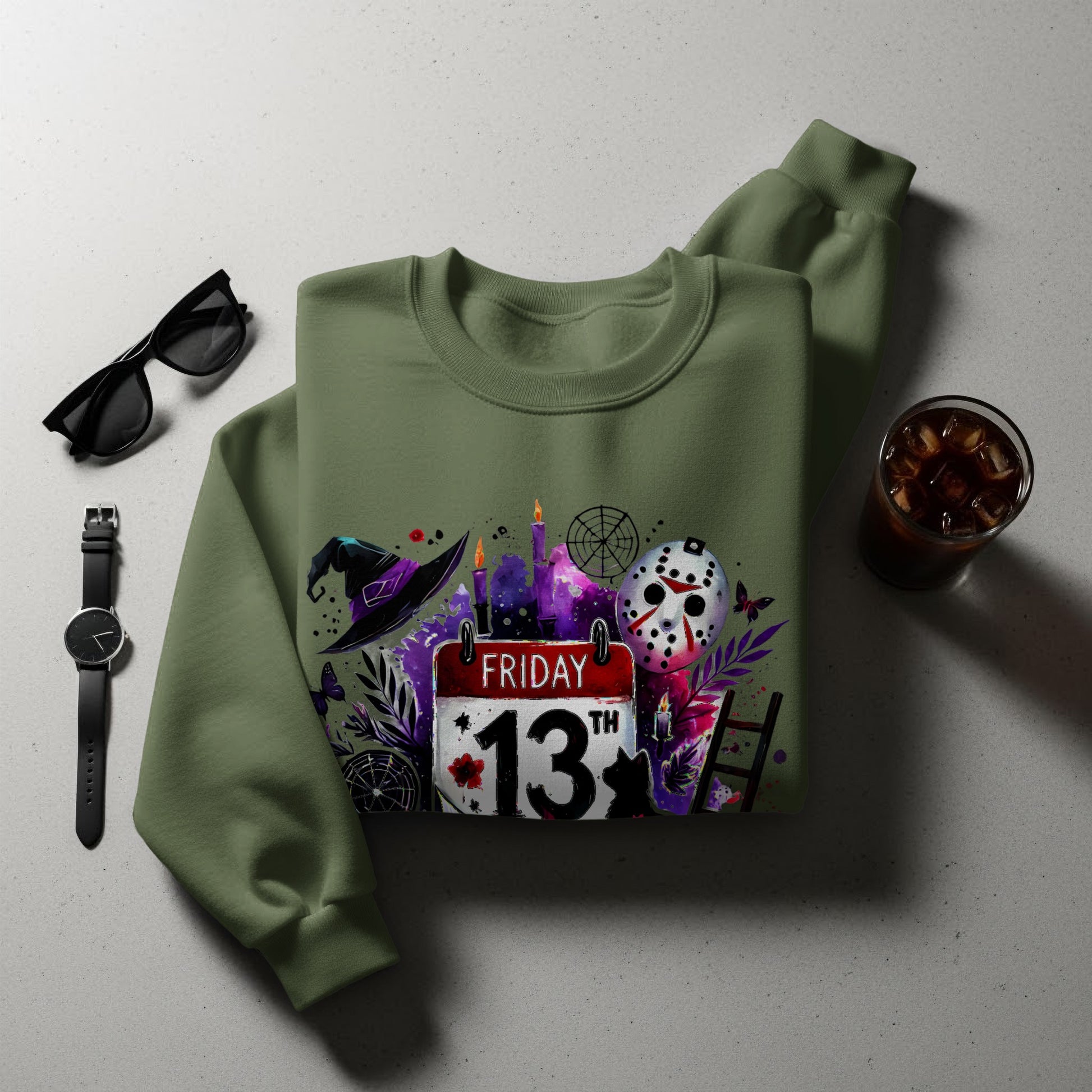 Unique Friday the 13th Theme Sweatshirt product type