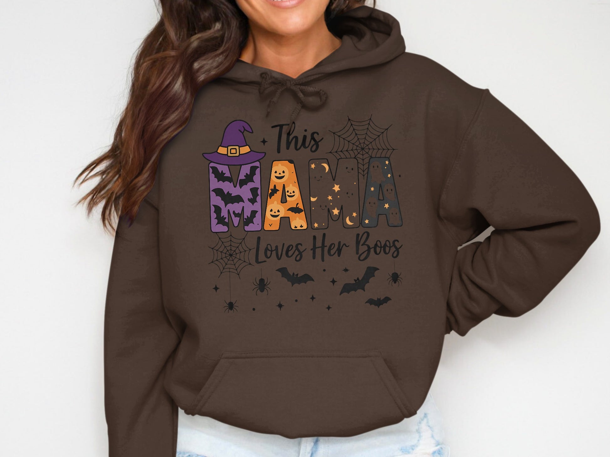 This Mama Loves Her Boos Halloween Sweatshirt product