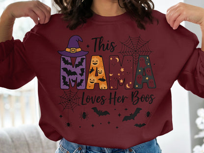 This Mama Loves Her Boos Halloween Shirt product type