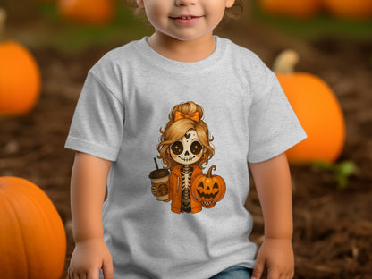 Adorable Halloween Themed Kids Pumpkin T-shirt product