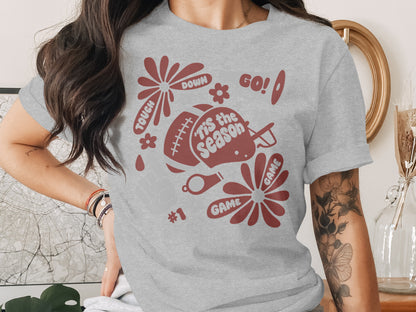 'Tis the Season Game Time Touchdown Graphic Tee product