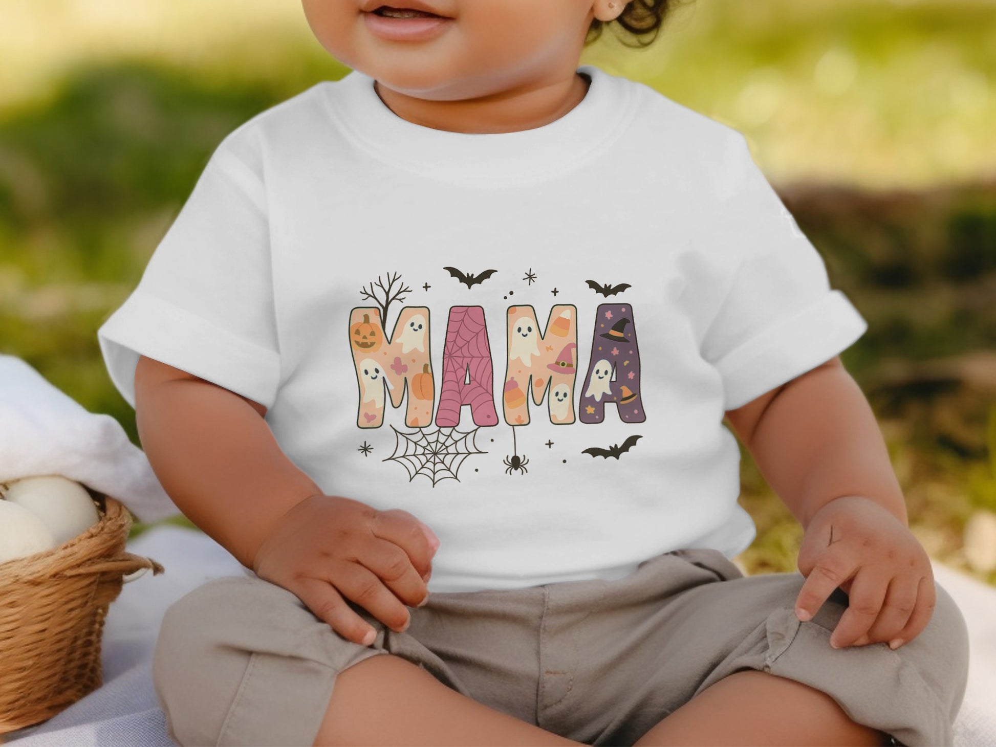 Cute Halloween Mama Graphic Baby Product