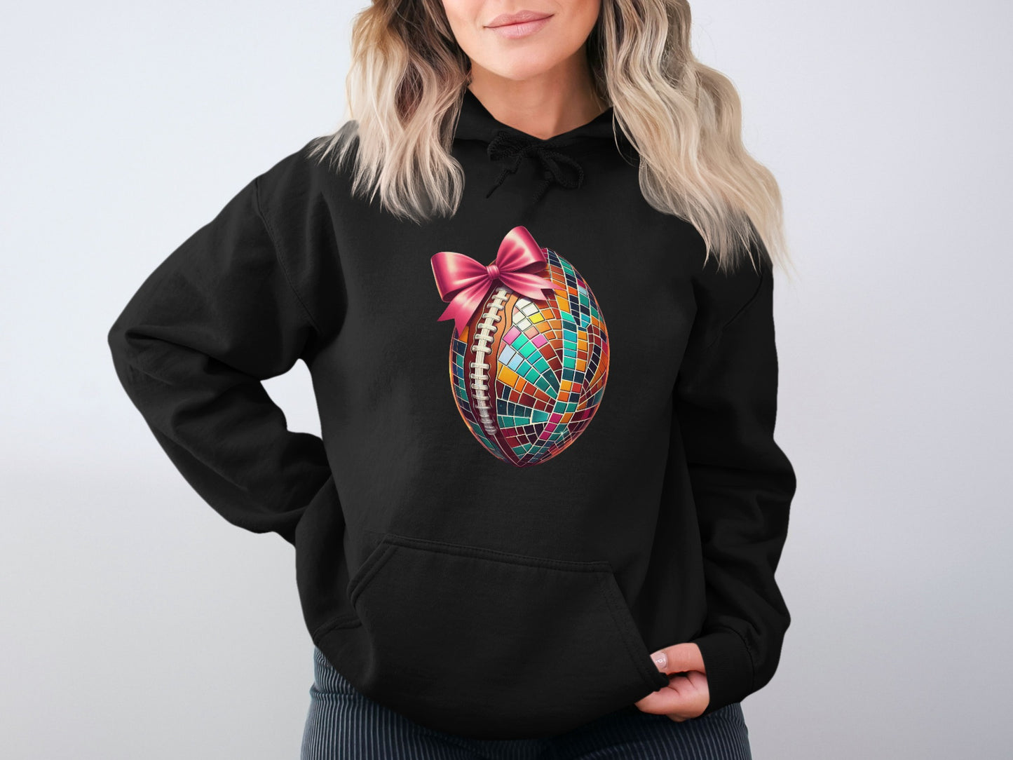 Colorful Geometric Design Hoodie product type