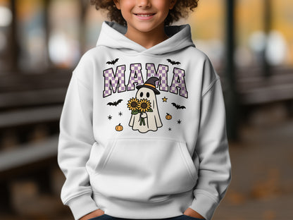 Cute Halloween Ghost Mama Hooded Casual Product