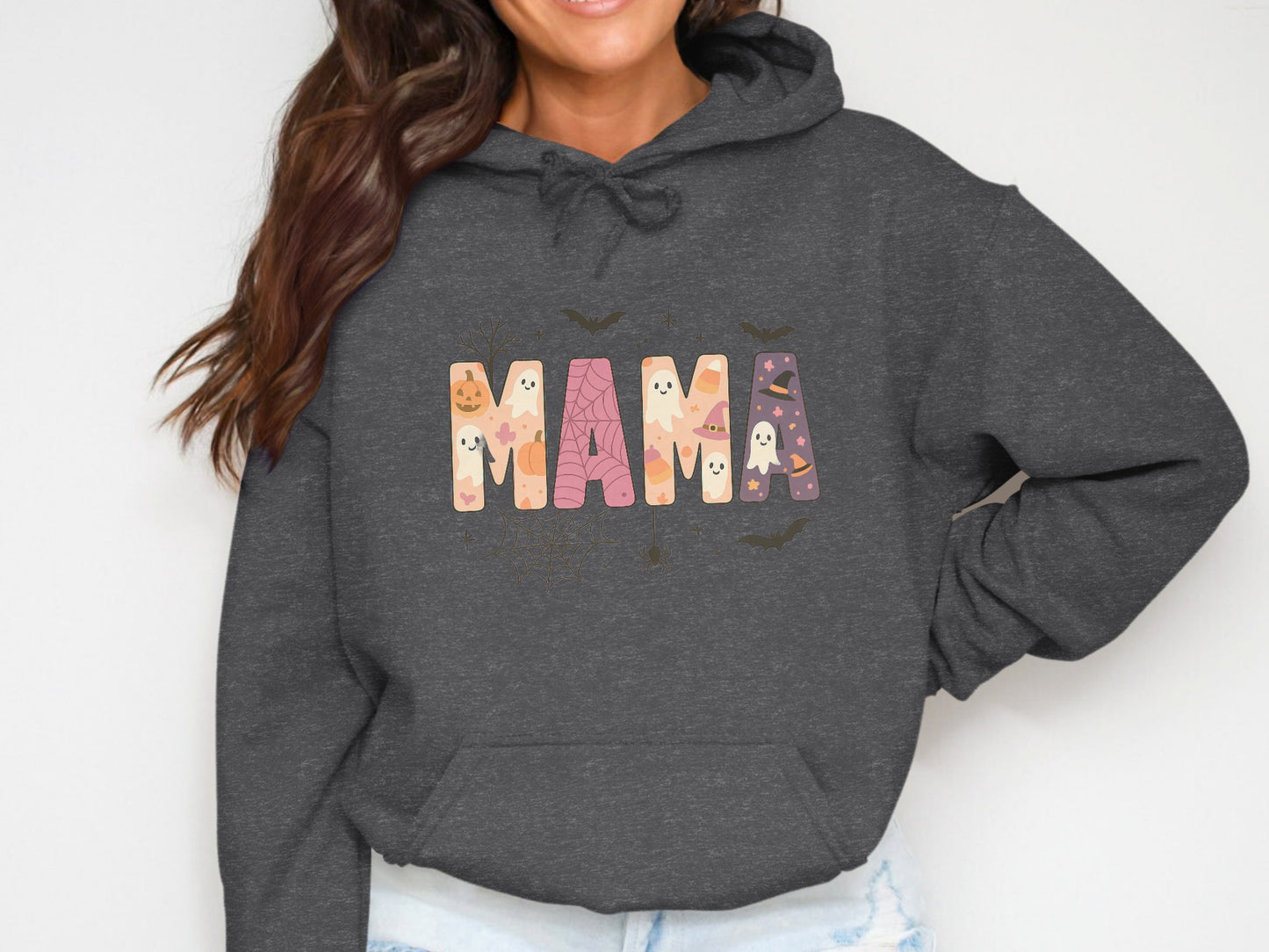 MAMA Ghost Halloween Hoodie for Women Sweatshirt product
