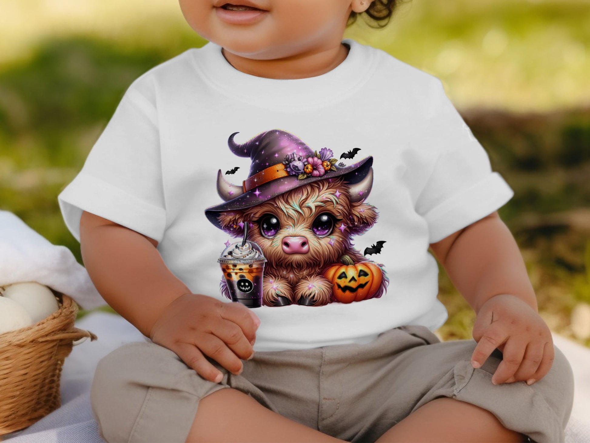 Halloween Baby Animal Graphic Tee Shirt product